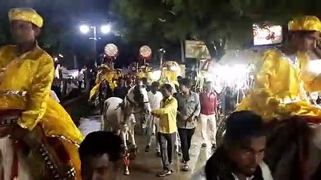 तीज माता की सवारी का बदला मार्ग, फिर यहां से निकली राजसी ठाठ से तीज माता की सवारी