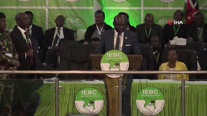 Kenya'nın yeni Devlet Başkanı William Ruto oldu