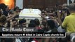 Egyptians mourn 41 killed in Cairo Coptic church fire