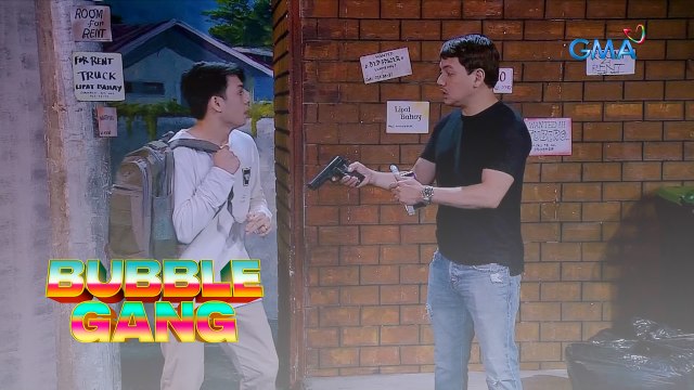 Bubble Gang: Holdaper, ipinahamak ng sarili niyang baril!