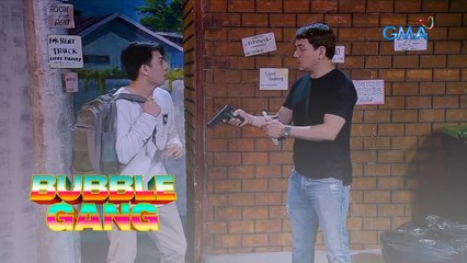 Bubble Gang: Holdaper, ipinahamak ng sarili niyang baril!