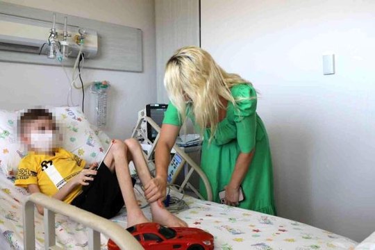 Çöp evde bulunan Cem Muhammet taburcu oldu