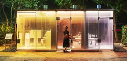 Des WC publiques transparentes installées au Japon pour une raison incroyable
