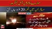 Multan: 20 burnt alive as passenger bus collides with oil tanker