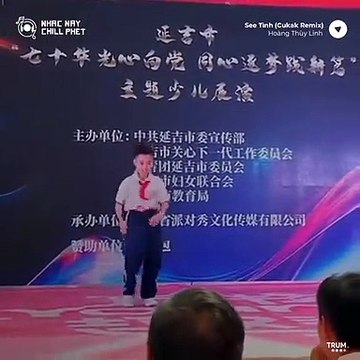 Học sinh xứ Trung Hoa nhảy trên nền nhạc See Tình - Hoàng Thùy Linh