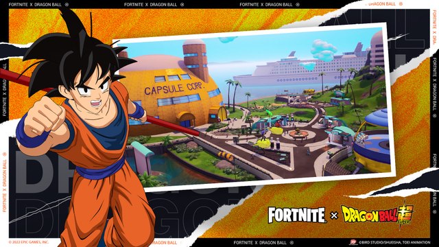 Dragon Ball Super en Fortnite
