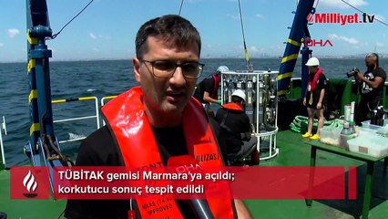 TÜBİTAK gemisi Marmara'ya açıldı! Korkutucu sonuç tespit edildi