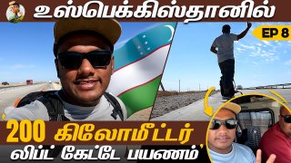 First Solo Hitchhiking Experience in Uzbekistan _ Tamil Trekker
