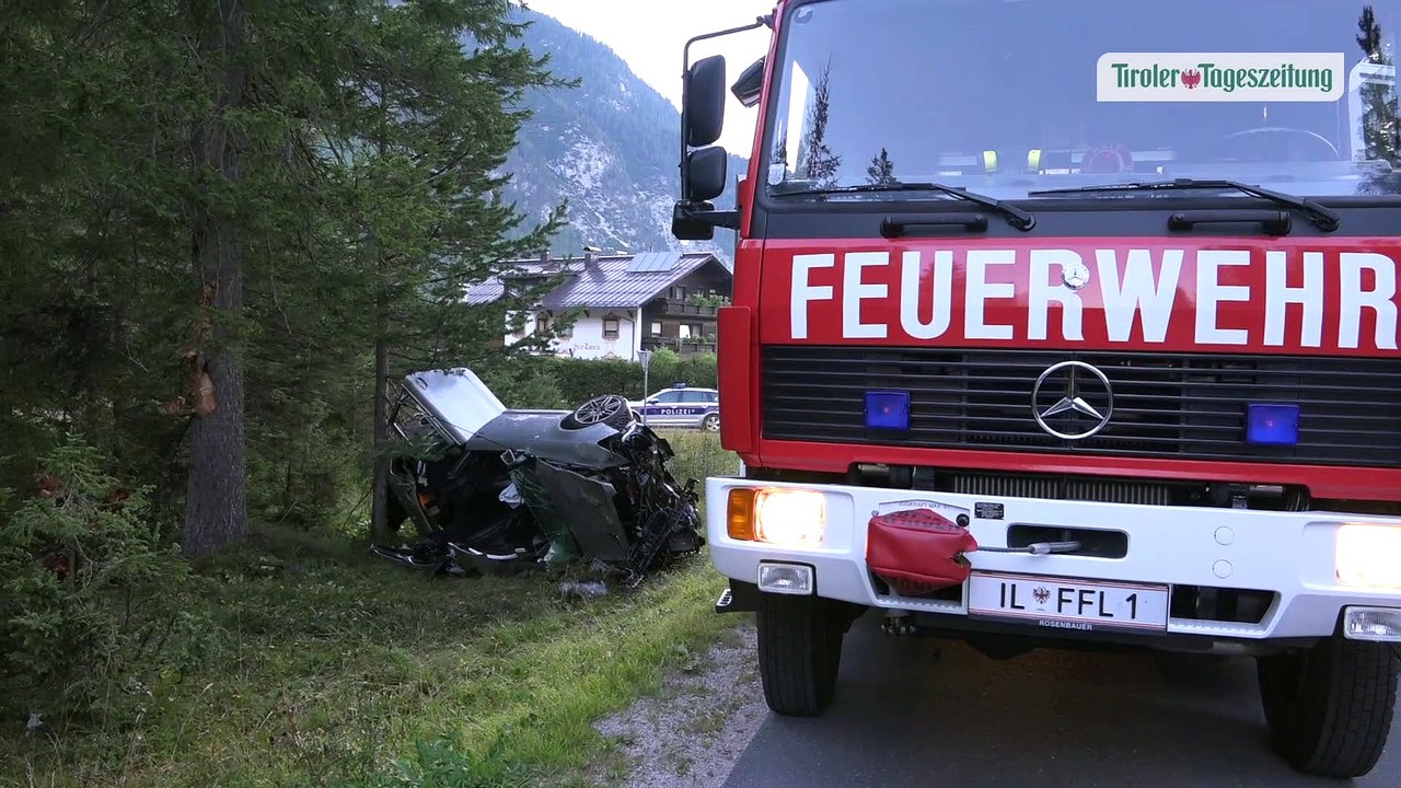Betrunkener Autofahrer (20) verriss vollbesetzten Pkw in Leutasch