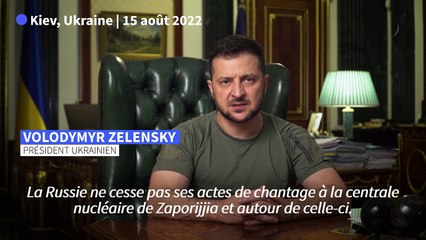 Ukraine: Zelensky prévient qu'un incident nucléaire à Zaporijjia menacerait l'Europe