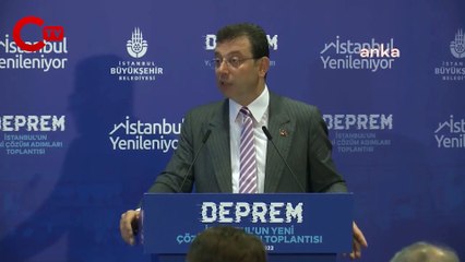 İBB Başkanı Ekrem İmamoğlu, önceki yönetimin verdiği imar izinlerine dikkat çekti: "85 milyar TL'lik rant sağlanmış"