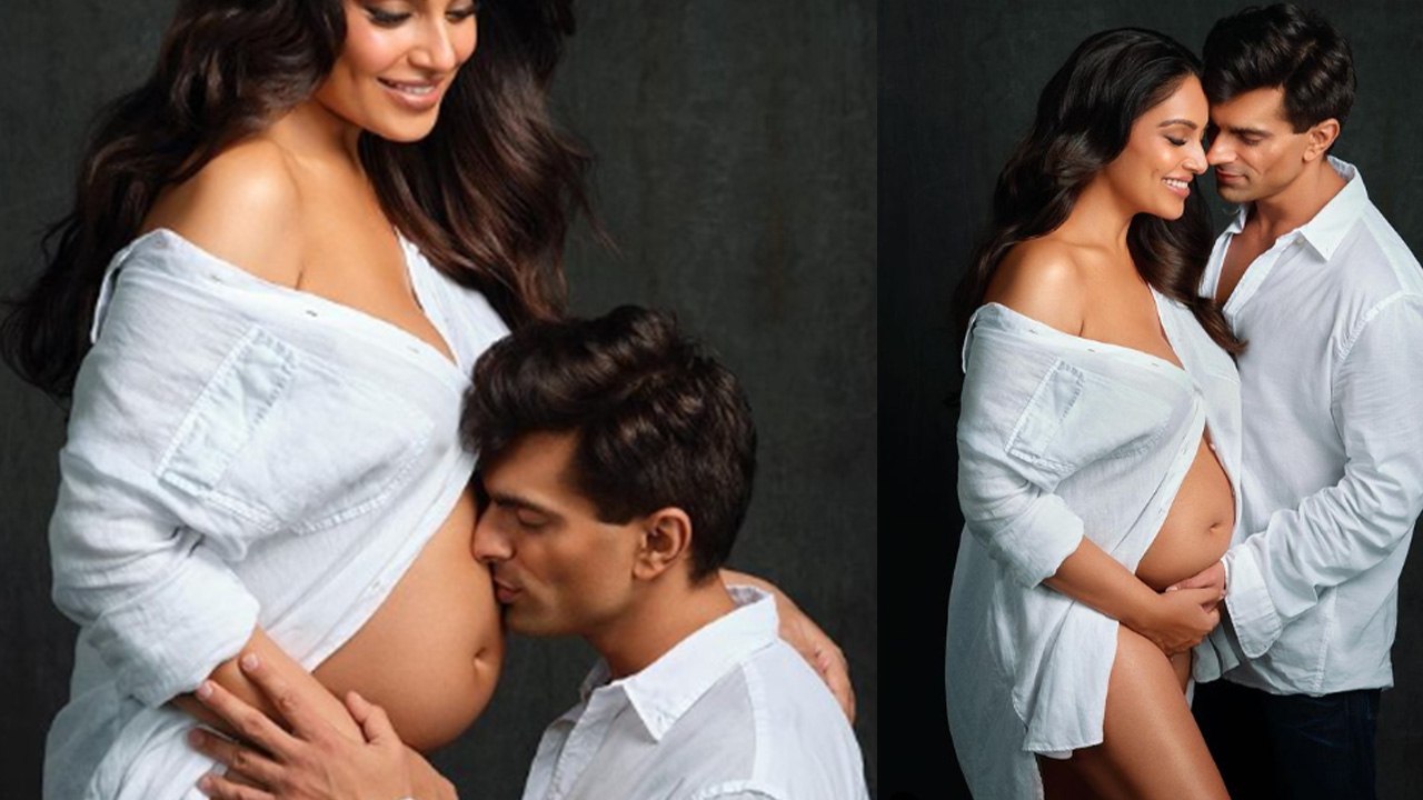 Bipasha Basu ने पति Karan Singh Grover के साथ कराया Pregnancy Photoshoot,Flaunt किया Baby Bump