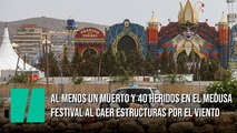 Al menos un muerto y 40 heridos en el Medusa Festival al caer estructuras por el viento