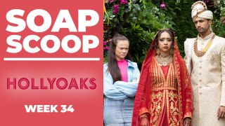 Hollyoaks Soap Scoop! Shaq and Nadira's wedding drama