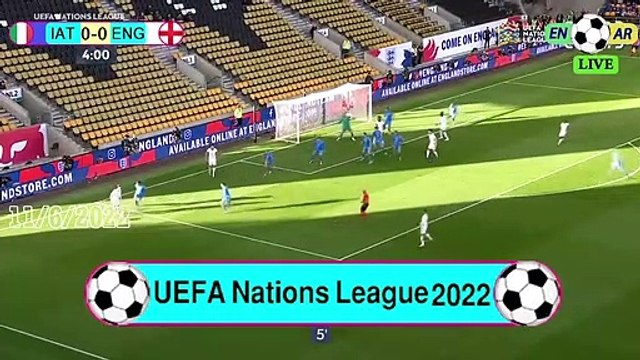 England 0-0 Italy / إيطاليا0-0إنجلترا - UEFA Nations League2022