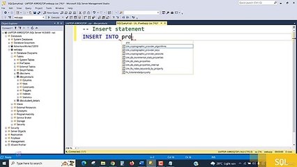 Insert statement