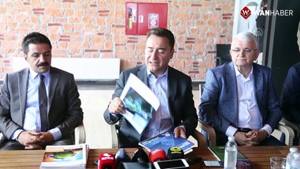 DEVA Partisi Genel Başkanı Babacan Van'da partililerle bir araya geldi