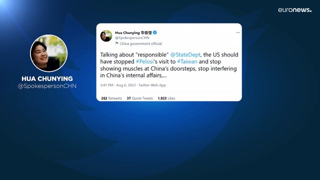 Los ejercicios militares chinos sobre Taiwán continúan por cuarto día consecutivo