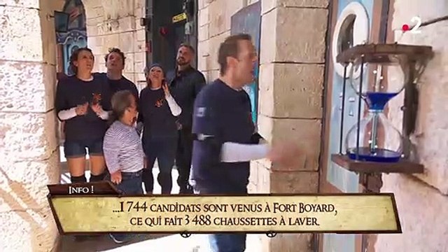 Camille Cerf dans Fort Boyard - France 2