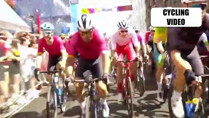 Crash At Start of Commonwealth Games Road Race