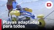 Valencia habilita 87 puntos accesibles en sus playas para personas con discapacidad funcional