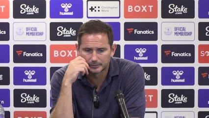 Everton's Lampard post 1-0 loss to Chelsea