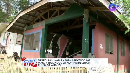 DepEd: Pasukan sa mga apektado ng mag. 7 na lindol sa northern Luzon, tuloy sa Aug 22 | News Live