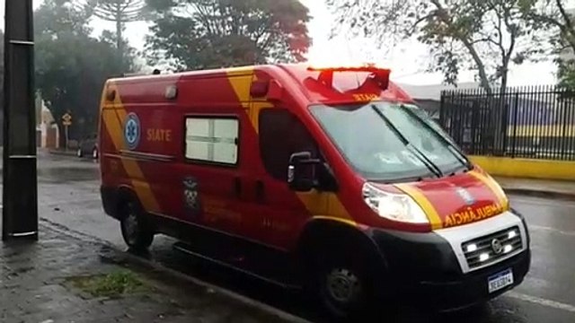 Homem de 57 anos é socorrido pelo Siate no Bairro São Cristóvão