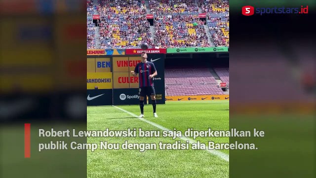 Duh, Telanjur Dikenalkan ke Publik, Robert Lewandowski Belum Bisa Didaftarkan Barcelona