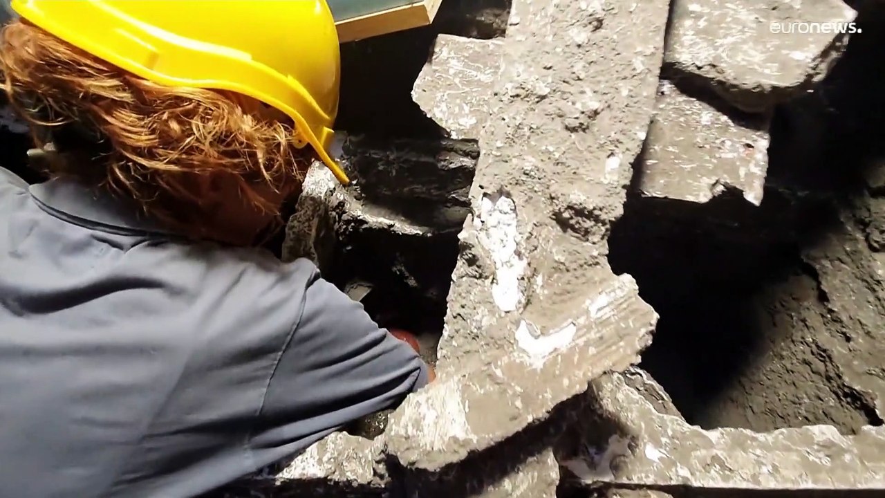 Archäologen finden in Pompeji fast vollständig erhaltene Wohnräume