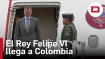 El Rey Felipe VI llega a Colombia para asistir a la investidura de Petro