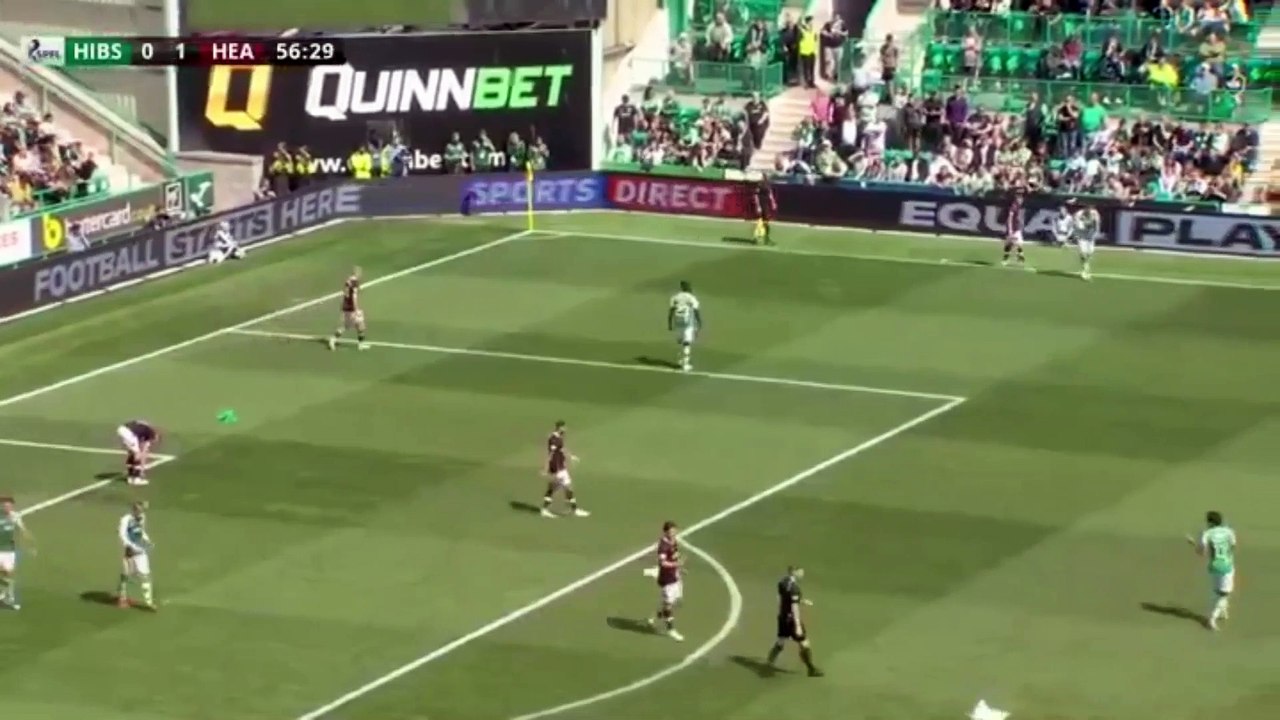 Hibernian vs Hearts 2nd half