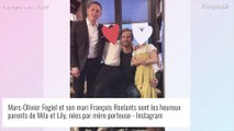 Marc-Olivier Fogiel, papa ému : les cadeaux bouleversants de ses filles pour son mari François Roelants