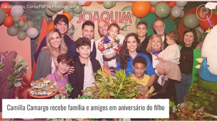 Camilla Camargo reúne a família para celebrar aniversário do filho. Fotos!