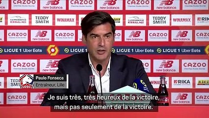 1ère j . - Fonseca très heureux de la victoire et de la manière