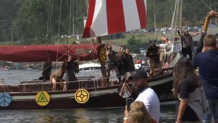 La furia vikinga desembarca en el municipio pontevedrés de Catoria