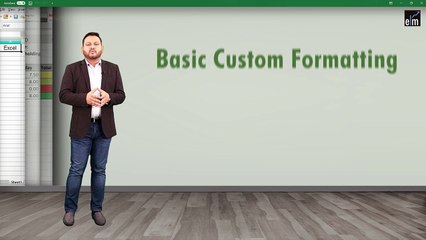 Basic Custom Formatting - Playing with Fonts