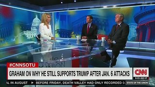 Dana Bash Grills Lindsey Graham on Trump Flip Flop