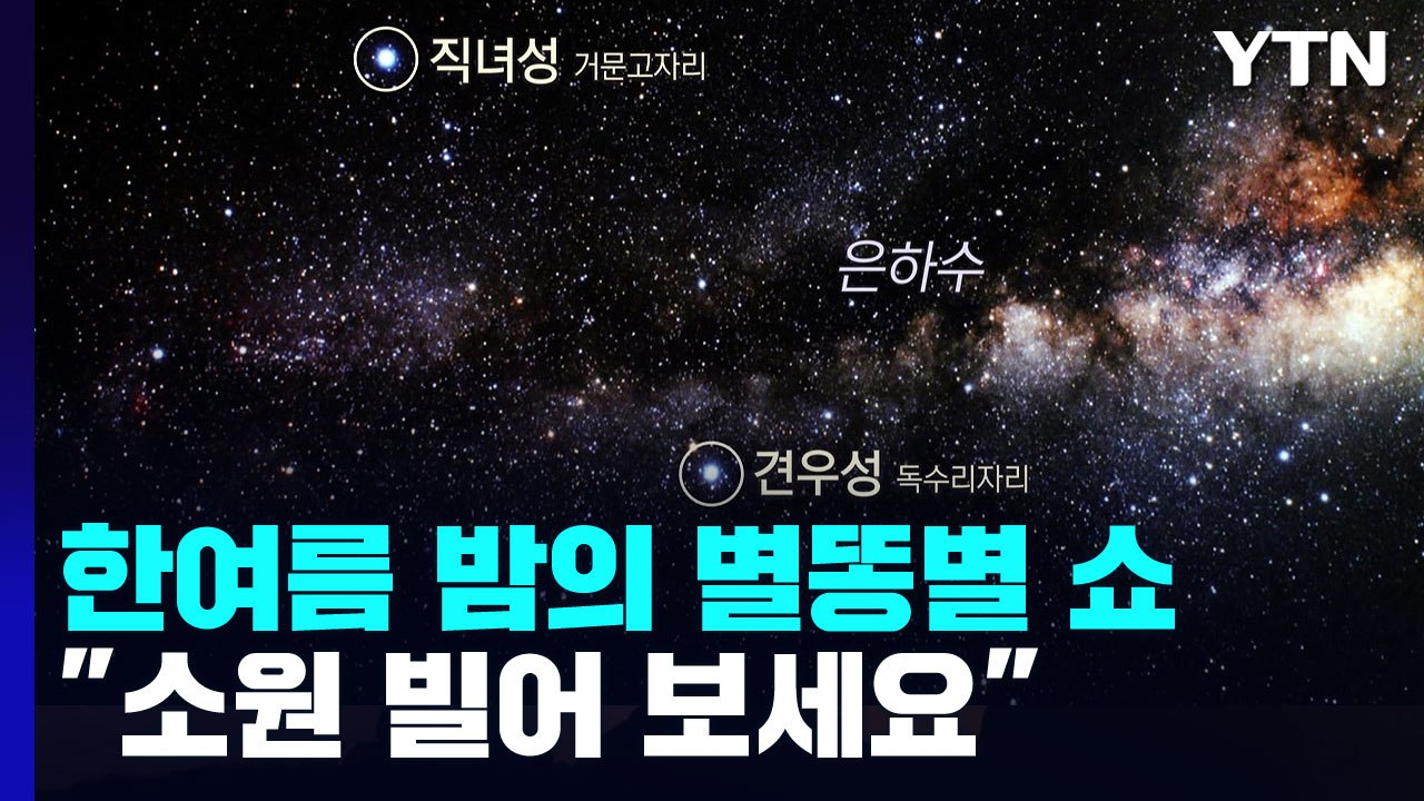 한여름 밤의 별똥별 쇼...견우와 직녀별도 뜬다 / YTN