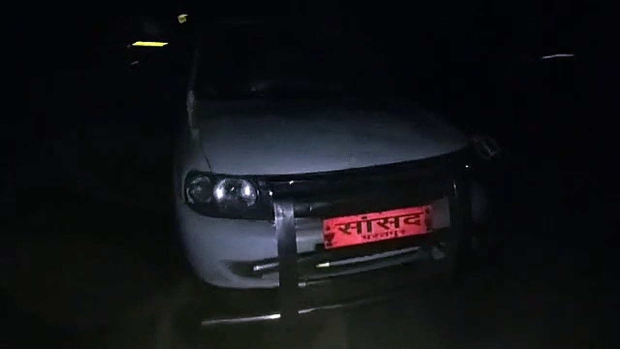 आधी रात भरतपुर सांसद पर फिर खननमाफिया का हमला!