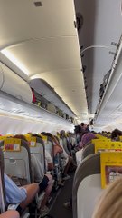 Airplane Passengers Applaud Special Announcement