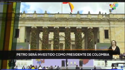 Tải video: teleSUR Noticias 14:30 07-08: Petro será investido como presidente de Colombia