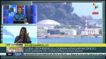 Cuba: Bomberos logran apagar incendio por derrame de combustible en Matanzas