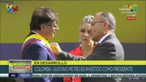 Gustavo Petro juramenta como presidente de Colombia