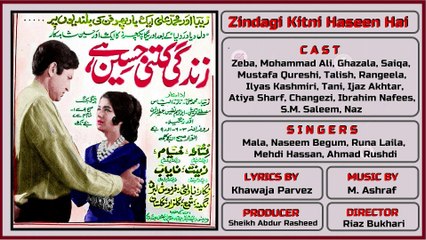 Dil Se Hui Khata Ju Tumhein Apna Keh Diya - Runa Laila -Film Zindagi Kitni Haseen Hai