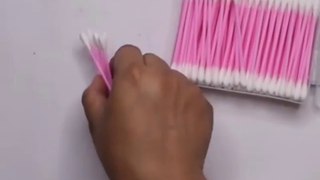 Amazing Wall  Art  with  Ear Pick Cotton| Home Decoration | Easy to make