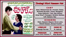 Hussan Pe Hai Magroor Haseena  - Ahmed Rushdi - Film Zindagi Kitni Haseen  Hai