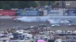 Nascar Cup Series 2022 Michigan Race Stage 1 Huge Crash Cindric Hard Hit