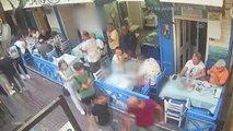 Çanakkale haberleri: ÇANAKKALE - Eğlence mekanının önünde çıkan kavgada bir polis başından yaralandı