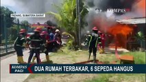 2 Unit Rumah di Kota Padang Terbakar, 6 Sepeda Hangus